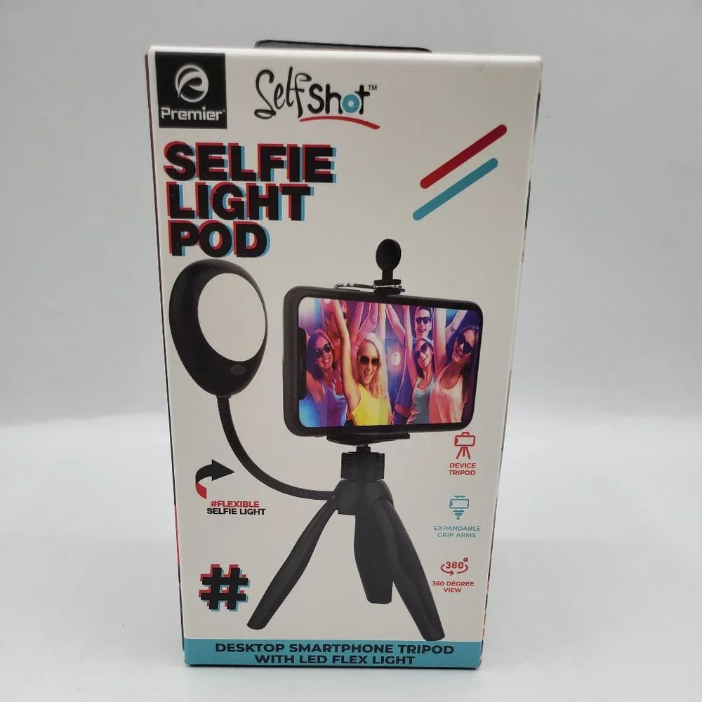 NIB PREMIER SELFSHOT SELFIE LIGHT POD